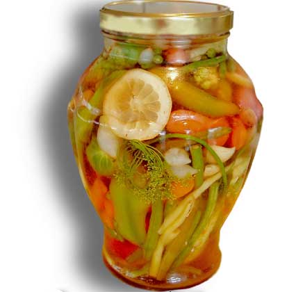 Preserved Mixed Vegetables