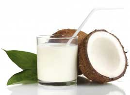 Coconut cream and Coconut milk