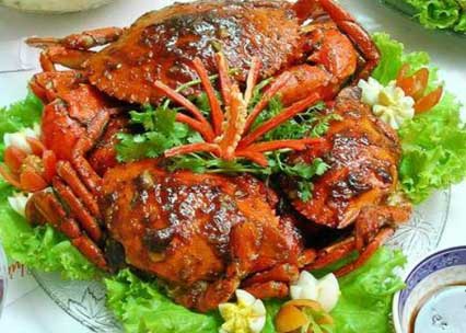 Crabs with Tamarind Sauce