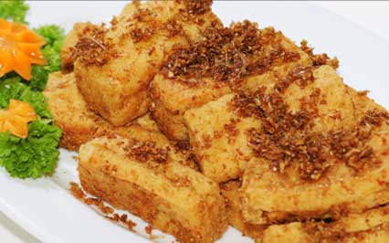 Fried Tofu with Lemongrass and Five Spice