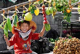 Mekong Delta family travel